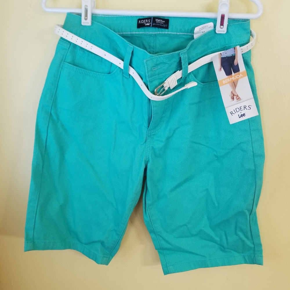 Turquoise shorts